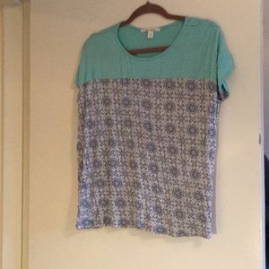 Short sleeve top